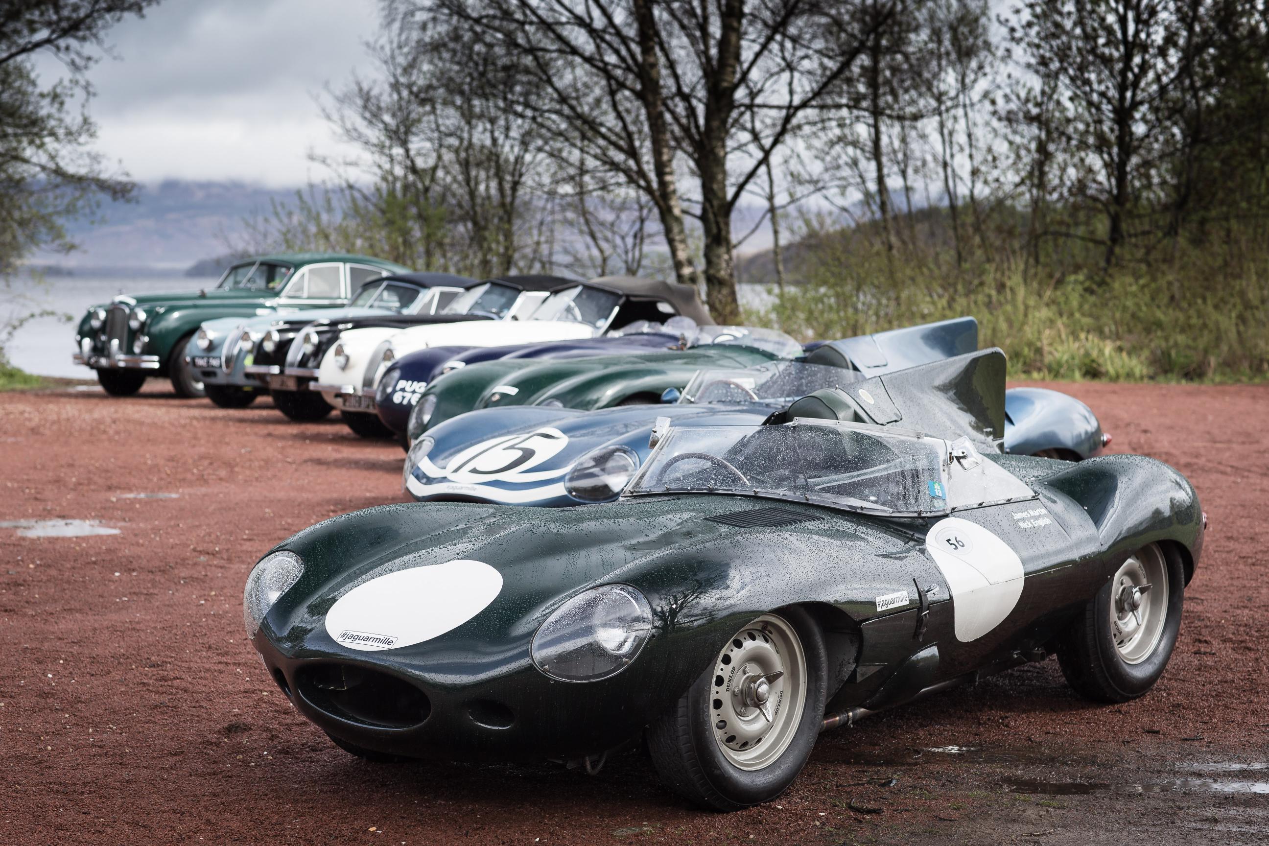 Jaguar Celebrates 80th Anniversary by taking on 2015 Mille Miglia with Star Studded line-up
