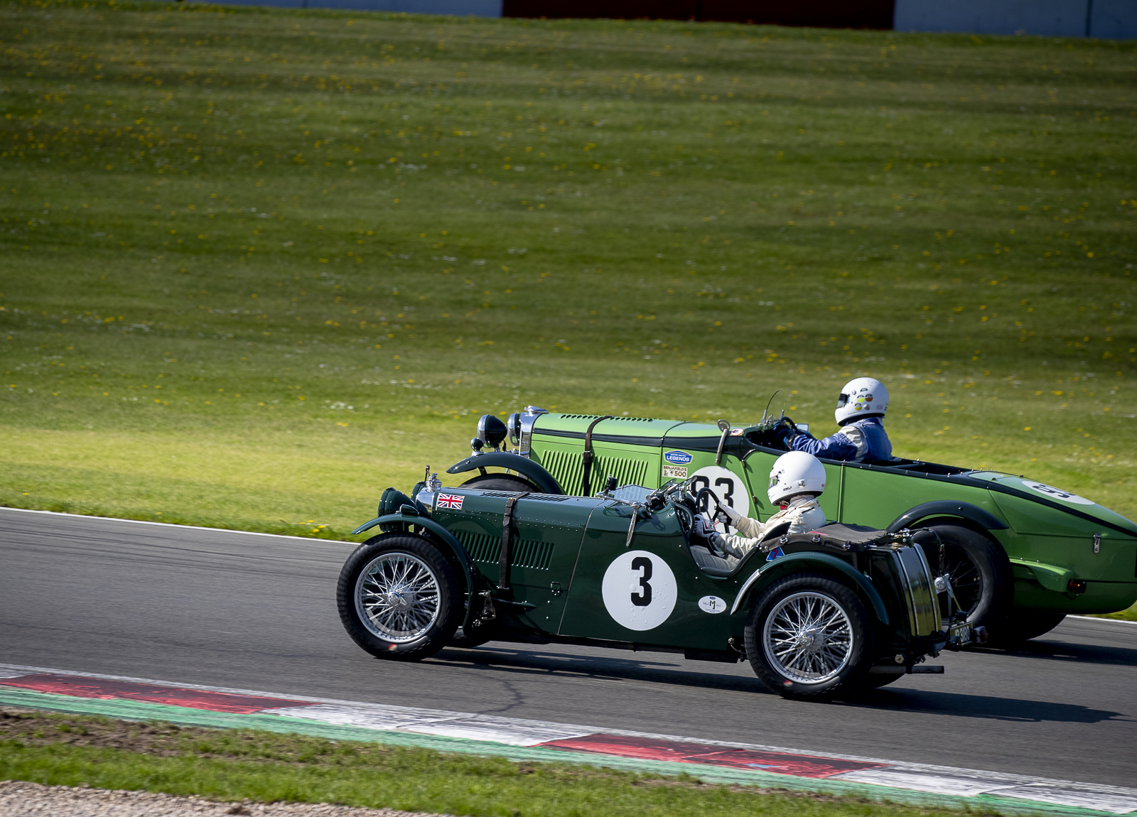 Legendary Cars Feature In Mad Jack Pre War Race At Donington Historic
