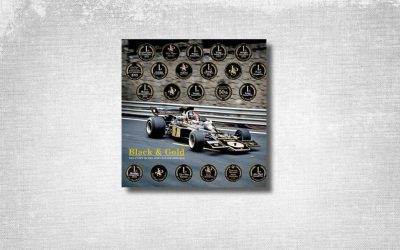 Gifts for Lotus enthusiasts – Black and Gold by Johnny Tipler