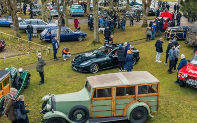 The Scramblers kick off a year of Scrambling at Bicester Heritage