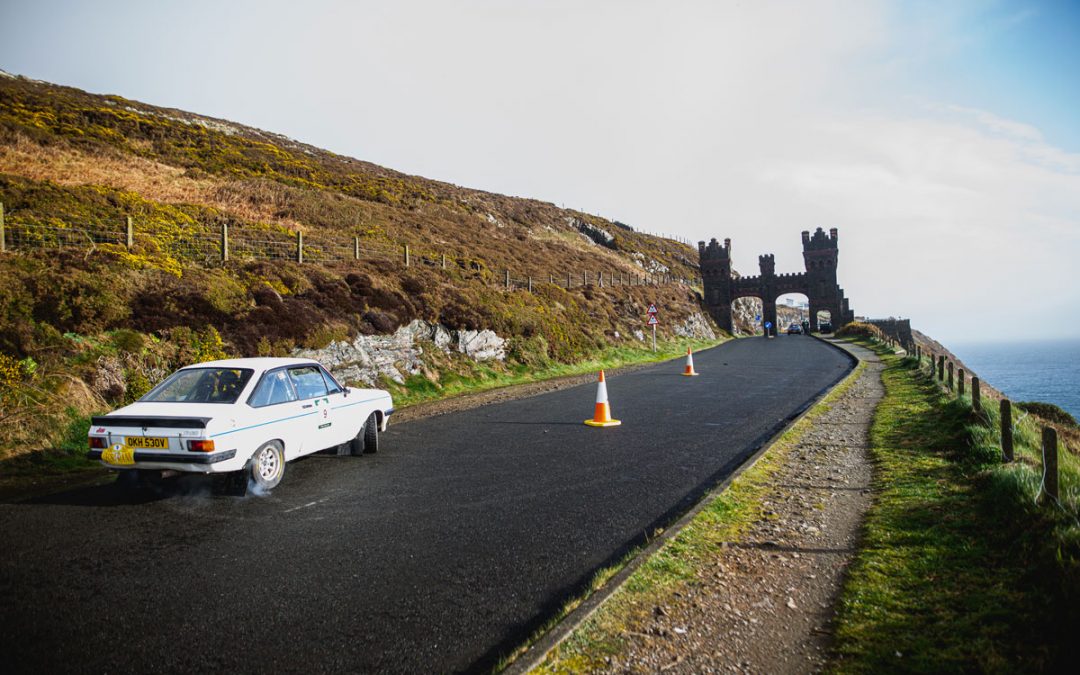 Three Legs of Mann anniversary rally finishes in historic TT pit lane after two hard days