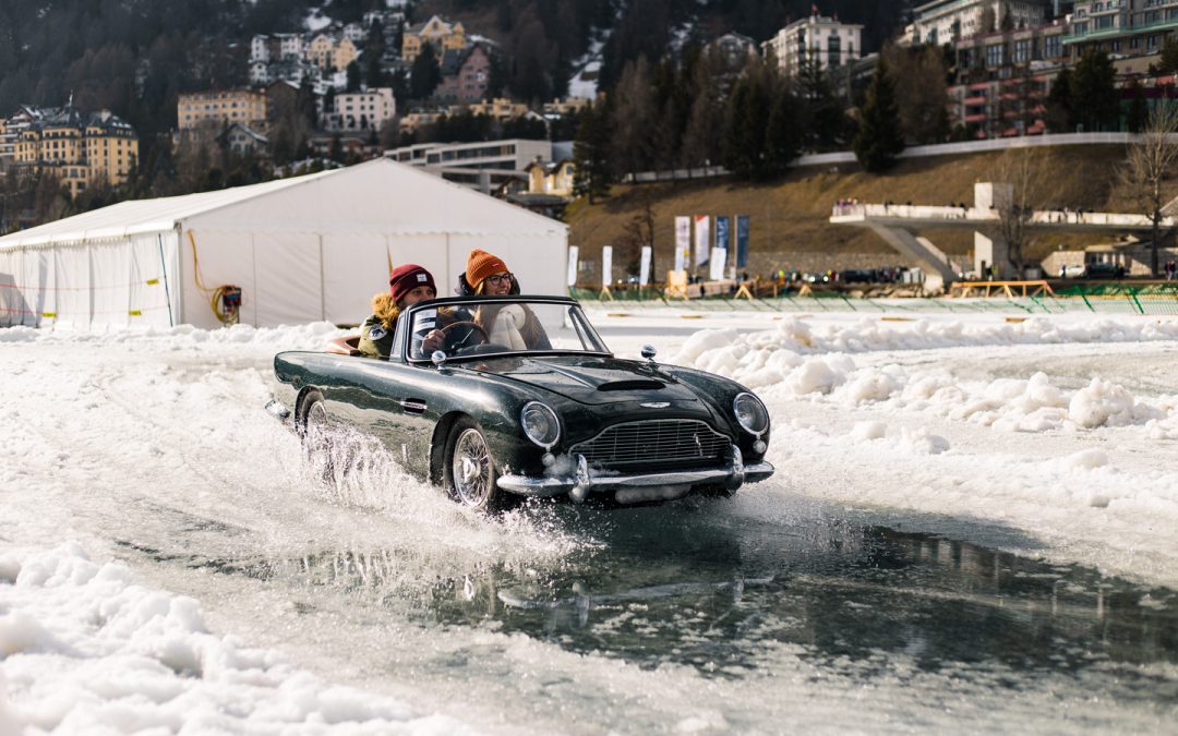 Race on the ice: The Little Car Company showcases its line-up of scaled, electrified icons at the International Concours of Elegance, St. Moritz