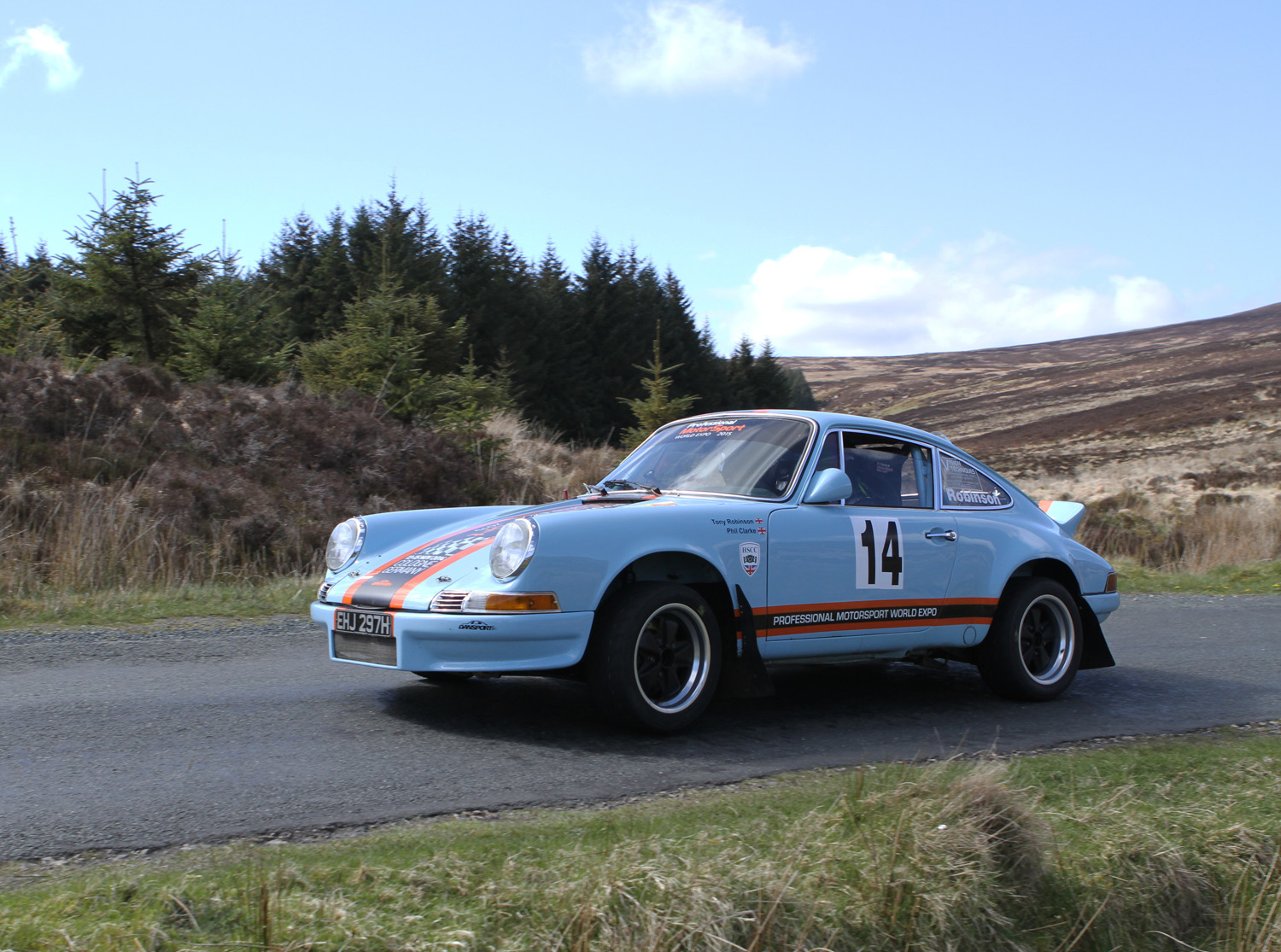 Clean sweep for Porsche 911’s in Tour Britannia