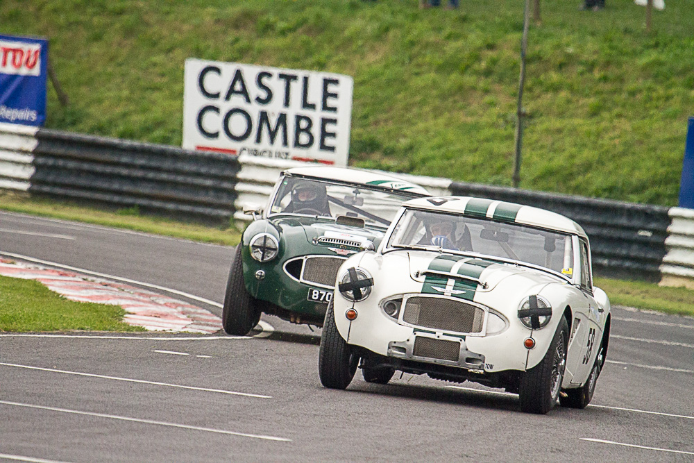 Crowds flock to Castle Combe Autumn Classic
