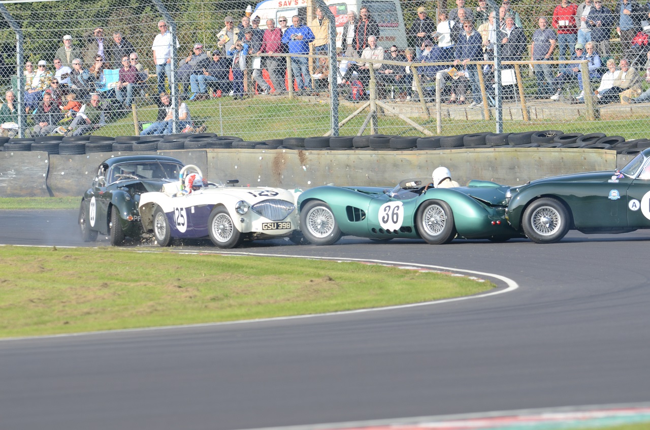 Car Crash at Castle Combe