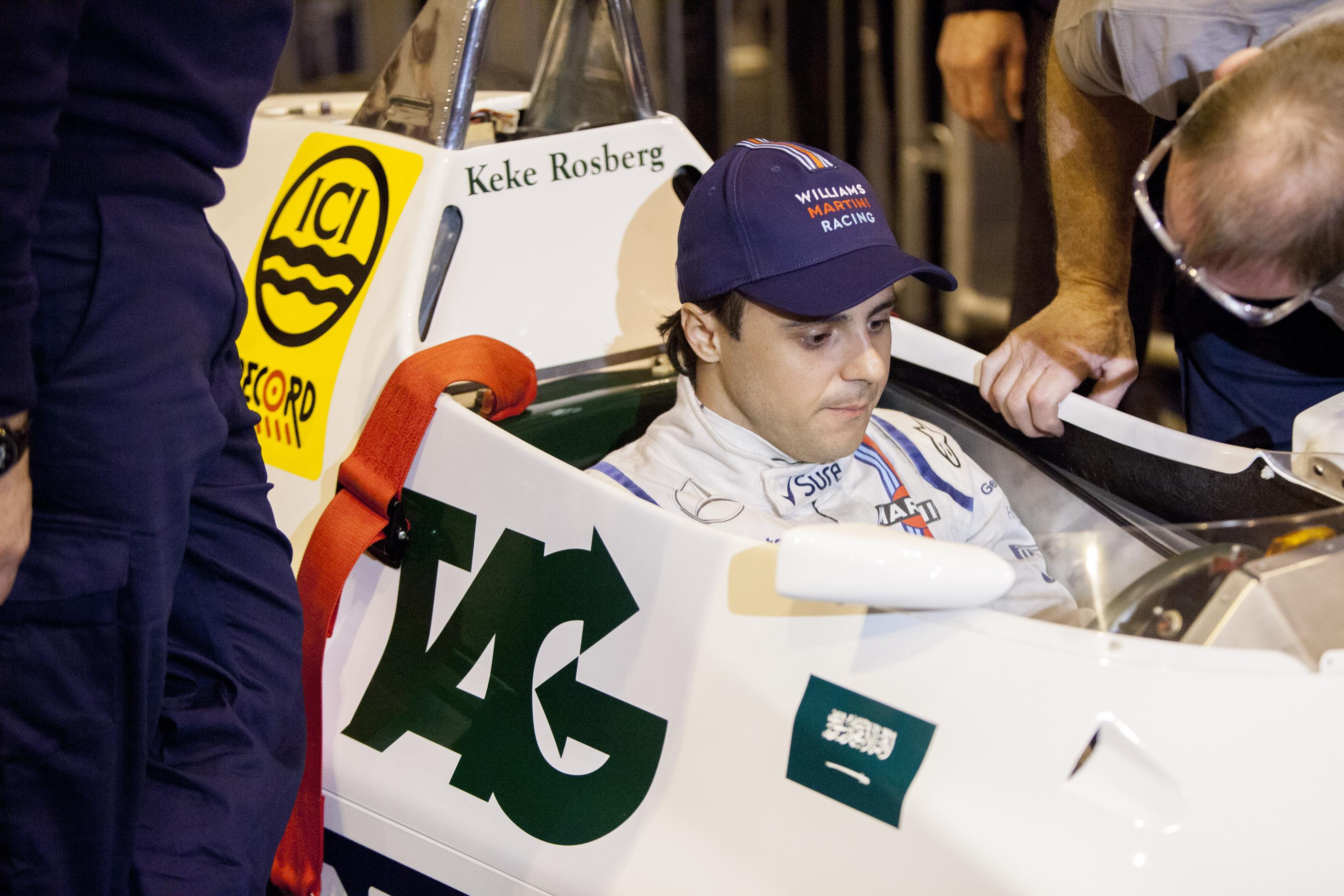 Felipe Massa impresses crowds in FW08C at Autosport International