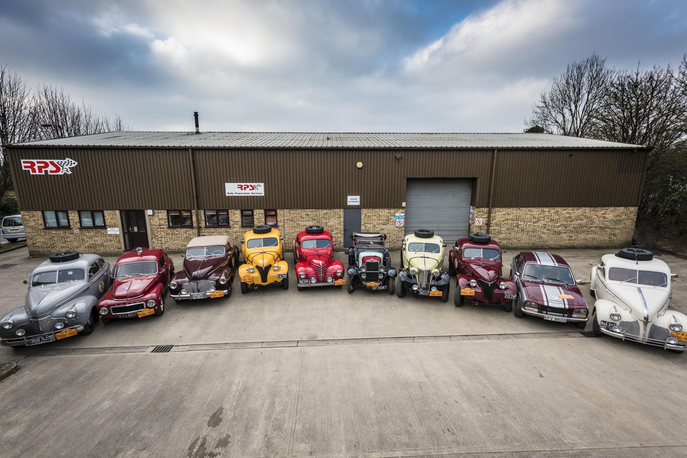 Rally Preparation Services leads to the way on Peking to Paris Prep.