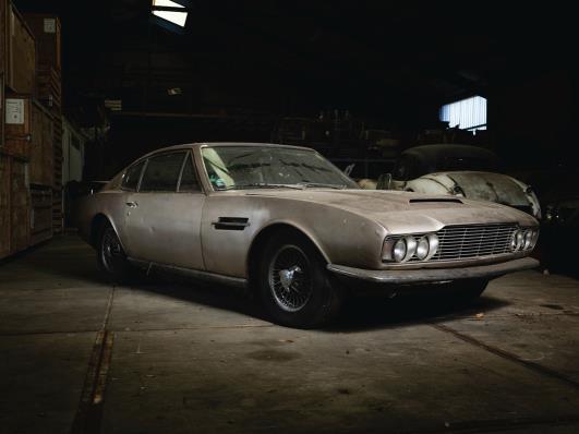 Silverstone Auctions May sale features 30 year old Aston Martin Barn find