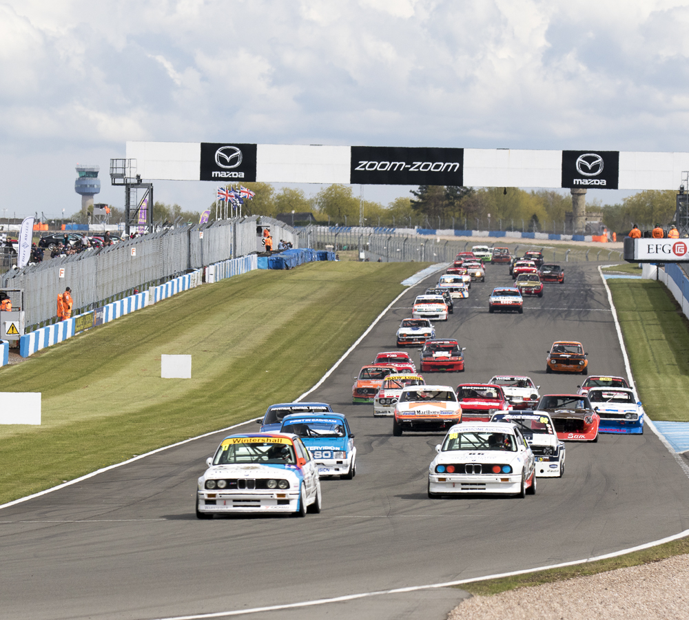 Motor Racing Legends HTCC at Donington Festival