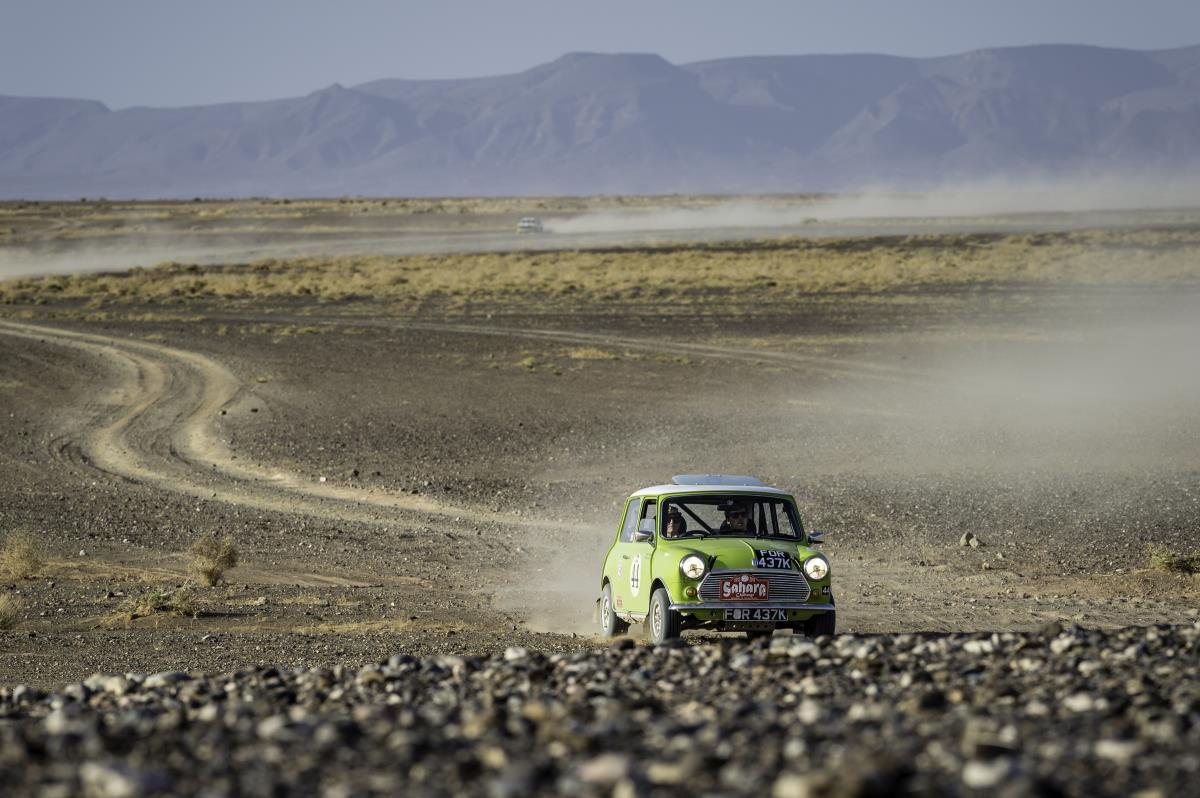 Austin Mini makes Peking to Paris debut