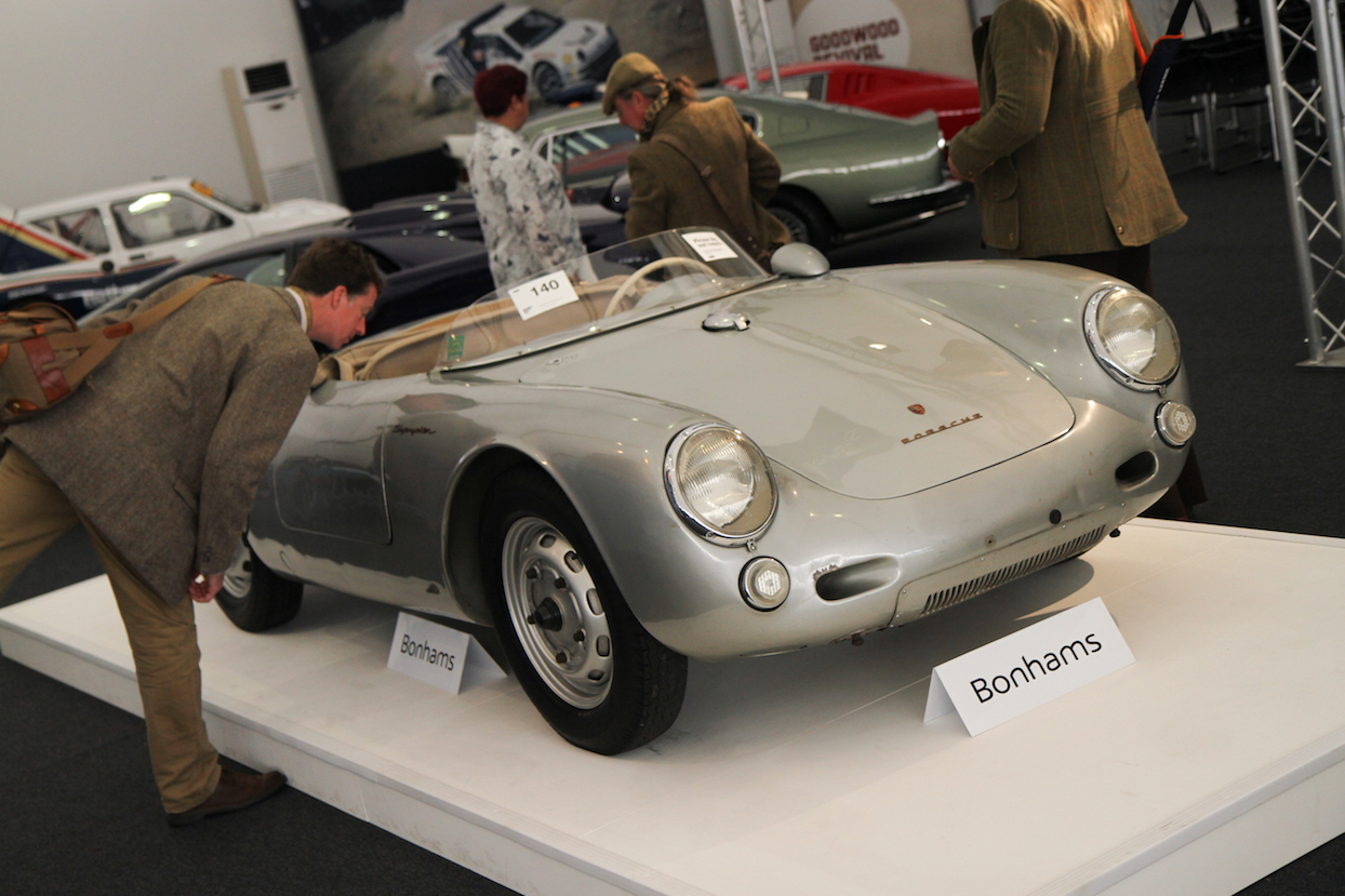 Porsche 550 sells for £4.6m at Goodwood