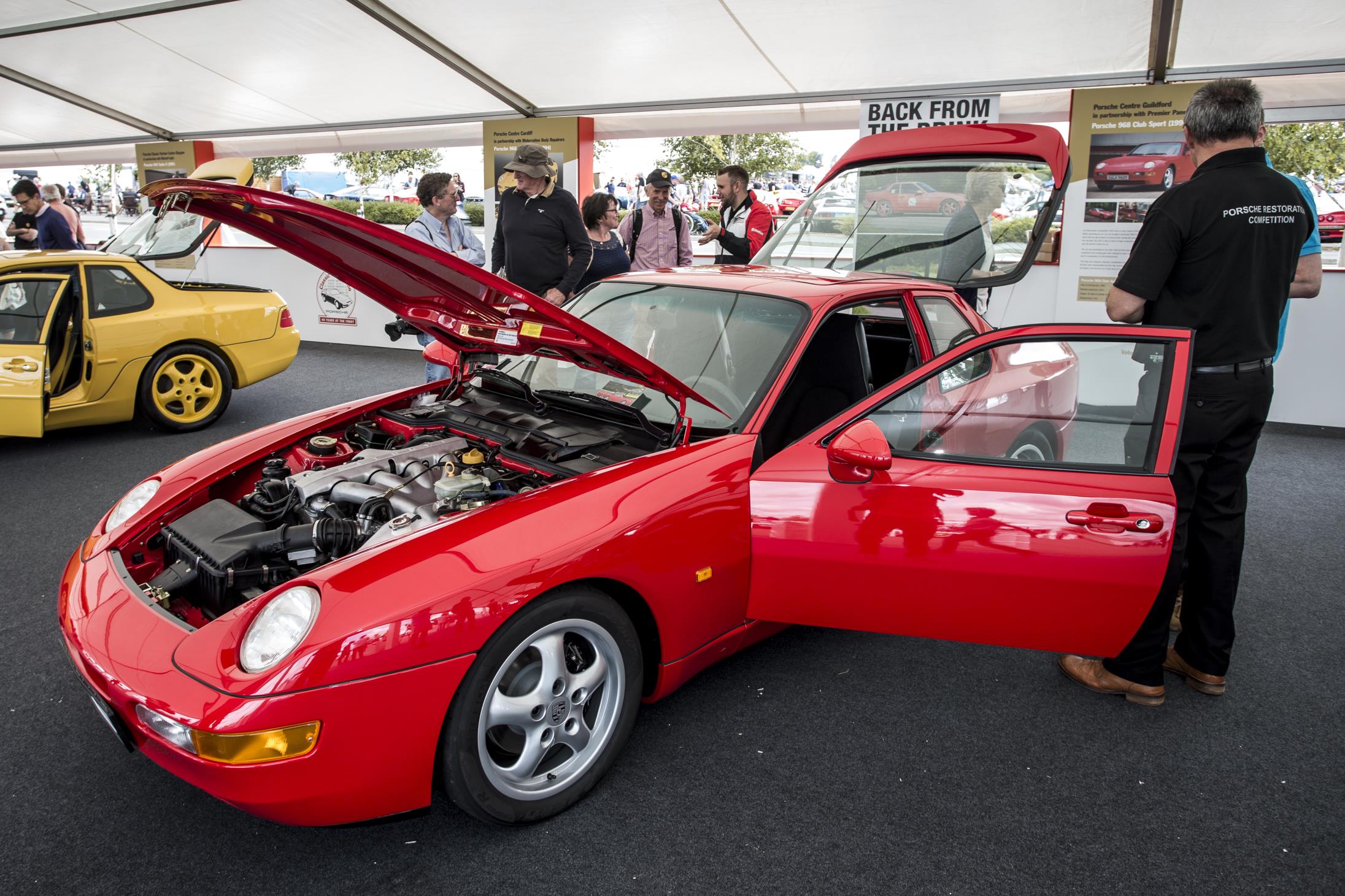 Porsche celebrates 40th anniversary at NEC Classic
