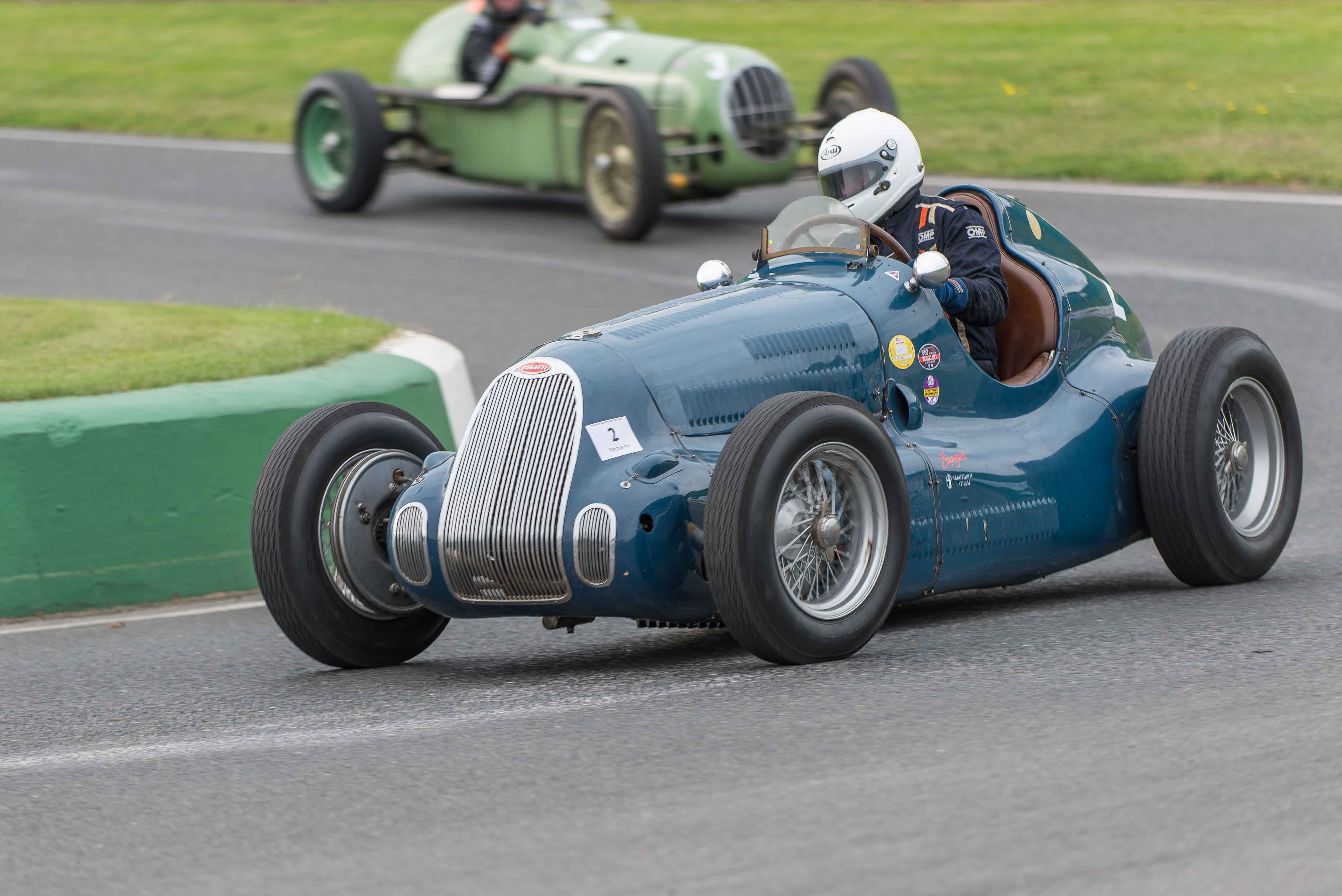 Local man Lees leads the way at VSCC Mallory Park