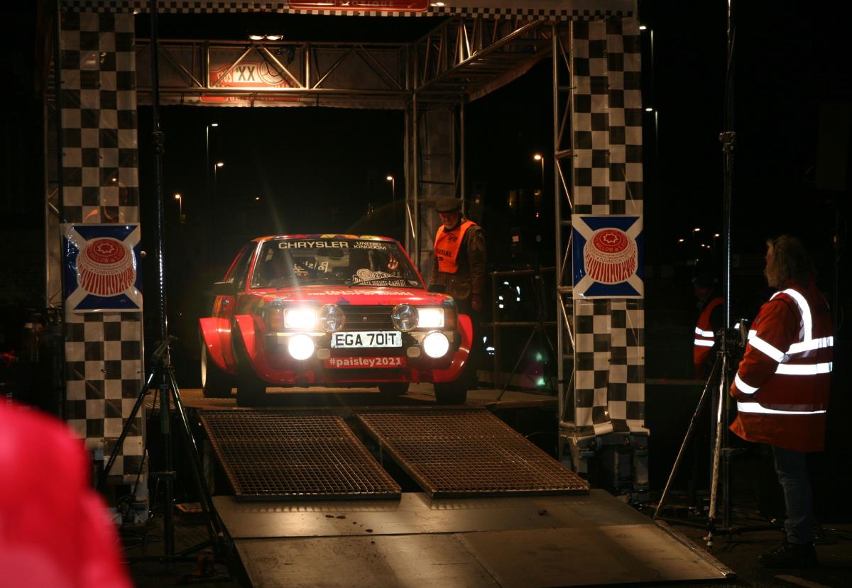 Paisley send off for Monte Carlo Rally