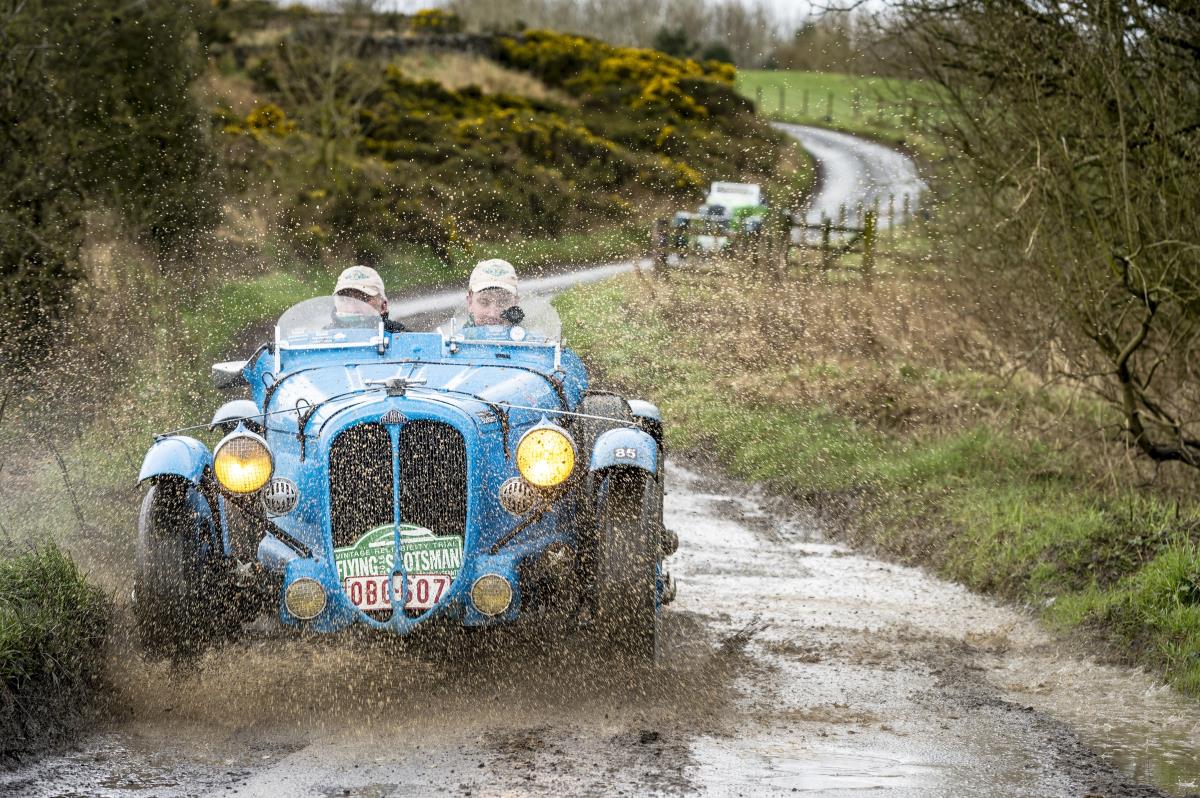 The Flying Scotsman – gets ready to depart
