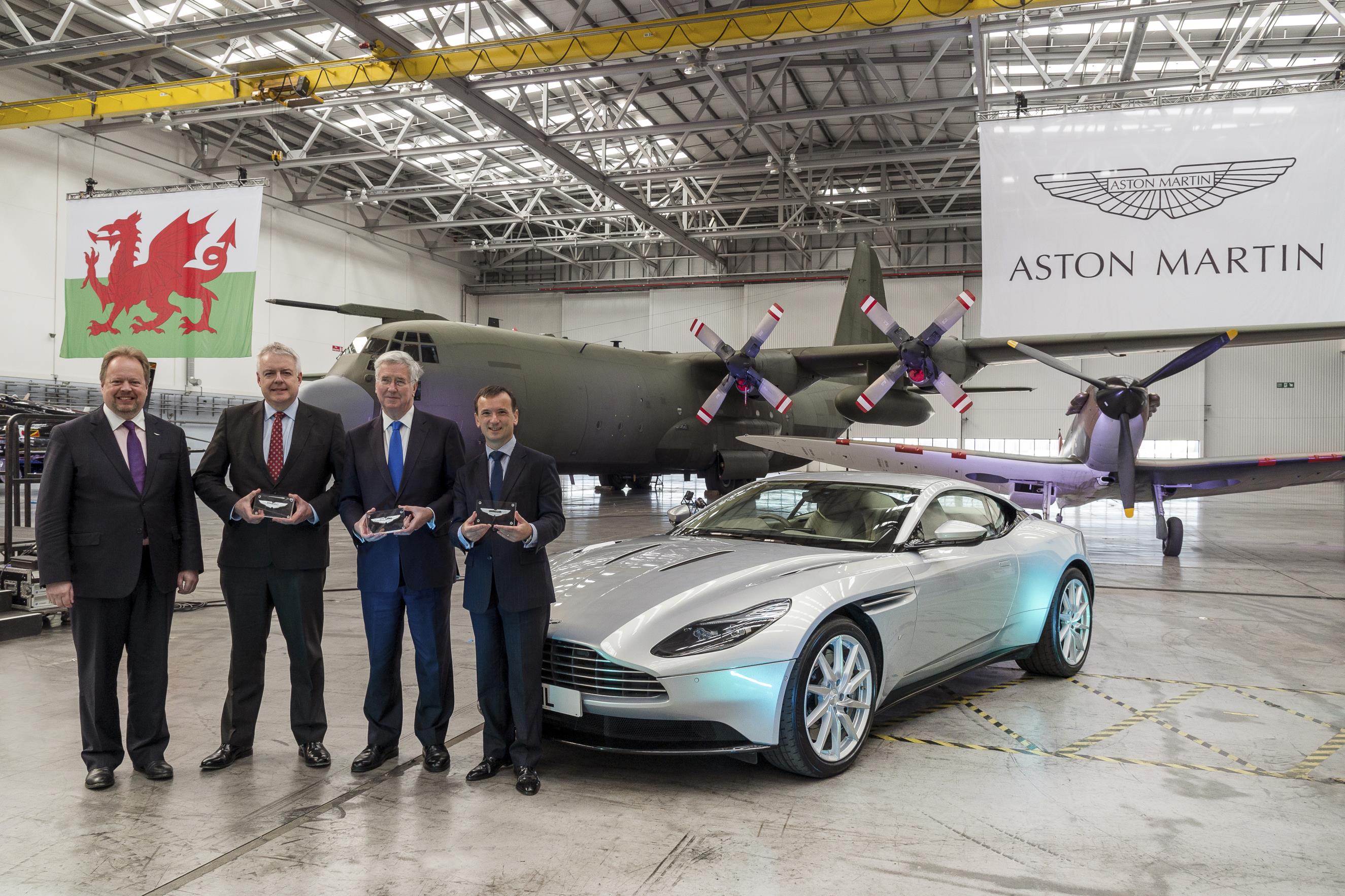 Aston Martin facility at St Athan reaches Phase II