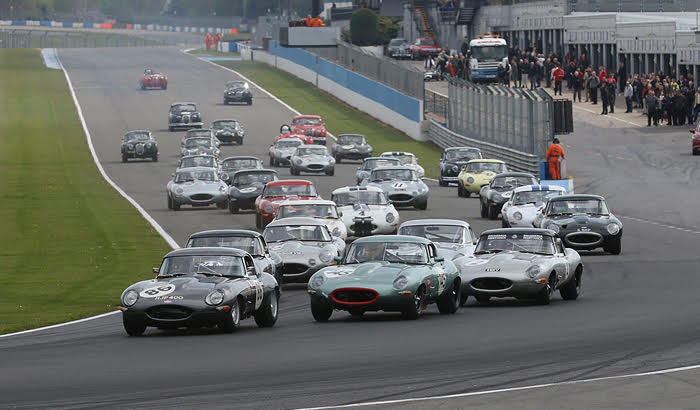 HSCC races star at Donington Historic Festival