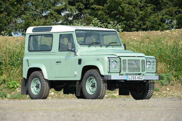 2015 Land Rover Defender Rowan Atkinson