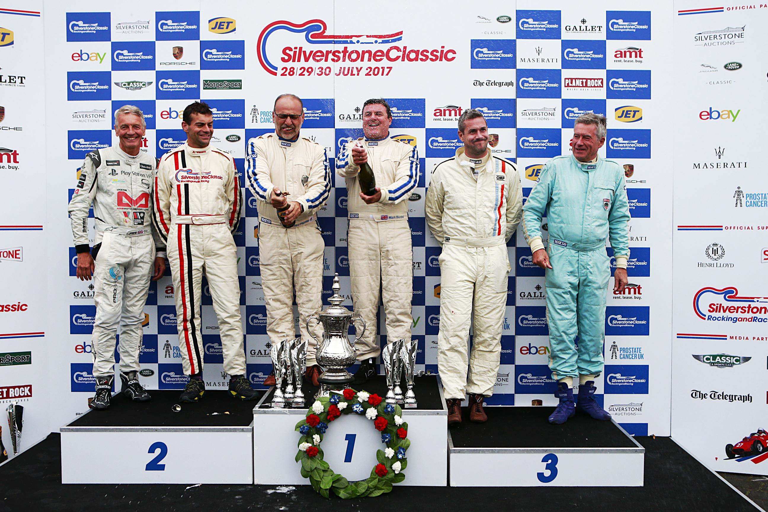 Silverstone Classic’s Celebrity Race