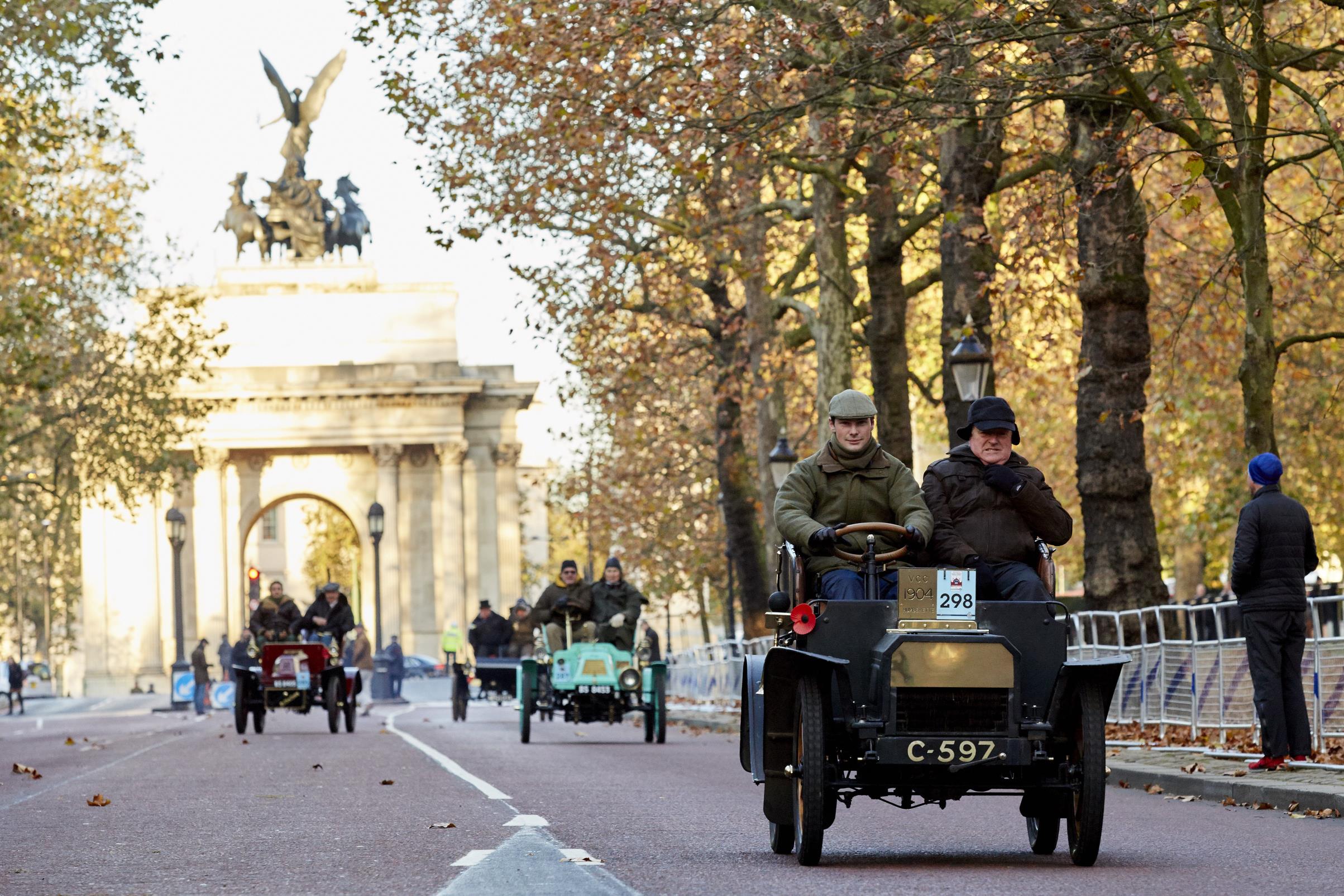 Major new route changed for London to Brighton Veterans.