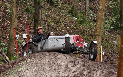 Faulkner & Howse top the Ron Faulker Historic Sporting Trial at Langrish