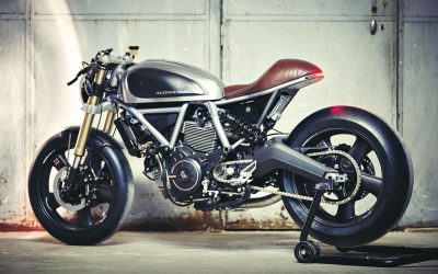Ducati Scrambler arrives at Bike Shed London event