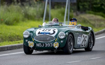 On the road to Rome with the Mille Miglia