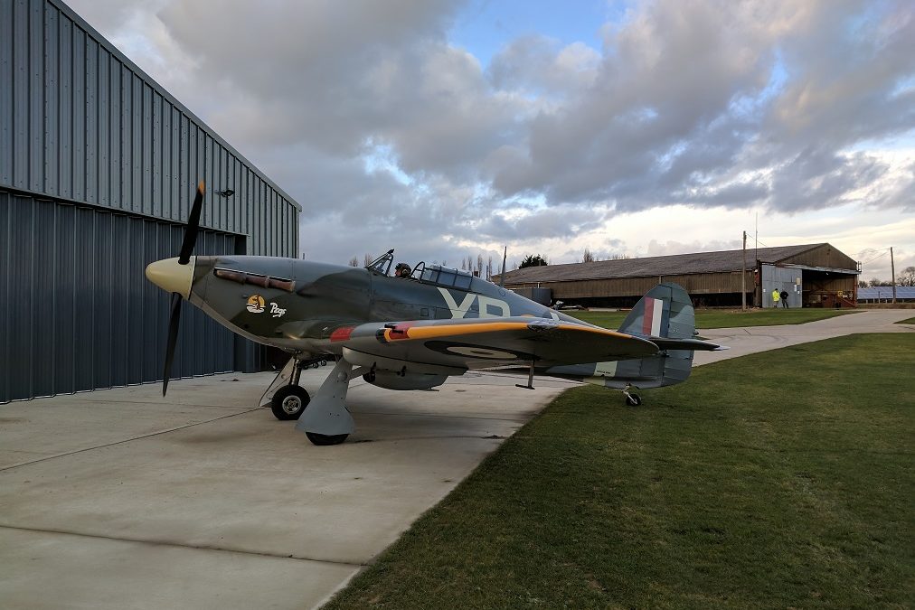 A unique opportunity to own a Hawker Hurricane Two-Seater