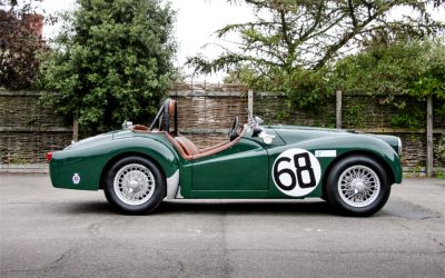 1955 ex-Works Triumph TR2 for sale