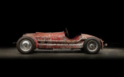 Mussolini owned Alfa Romeo 6C 1750 SS uncovered