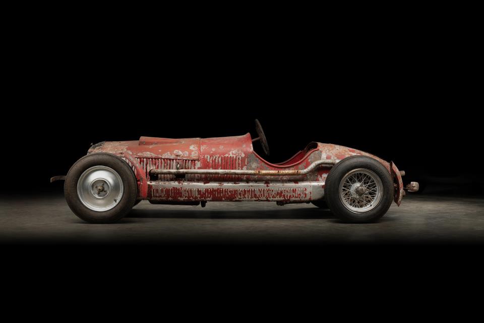 Mussolini owned Alfa Romeo 6C 1750 SS uncovered