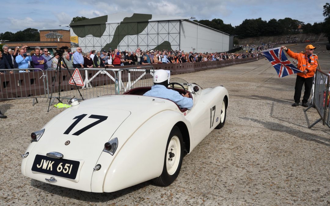 Sir Stirling Moss Tribute at Brooklands