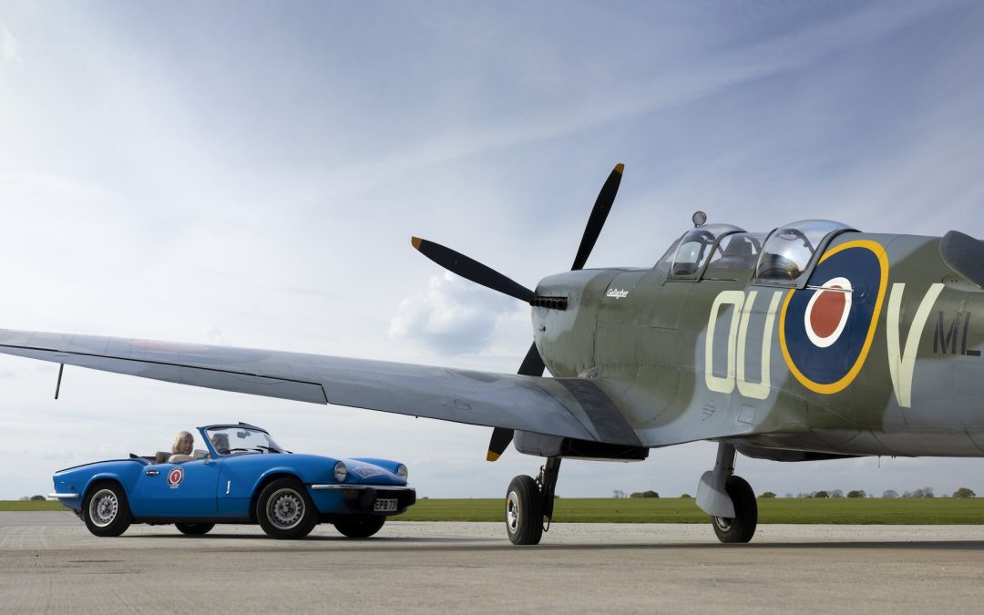 Bespoke Rallies Spitfire Scramble at Sywell Aerodrome
