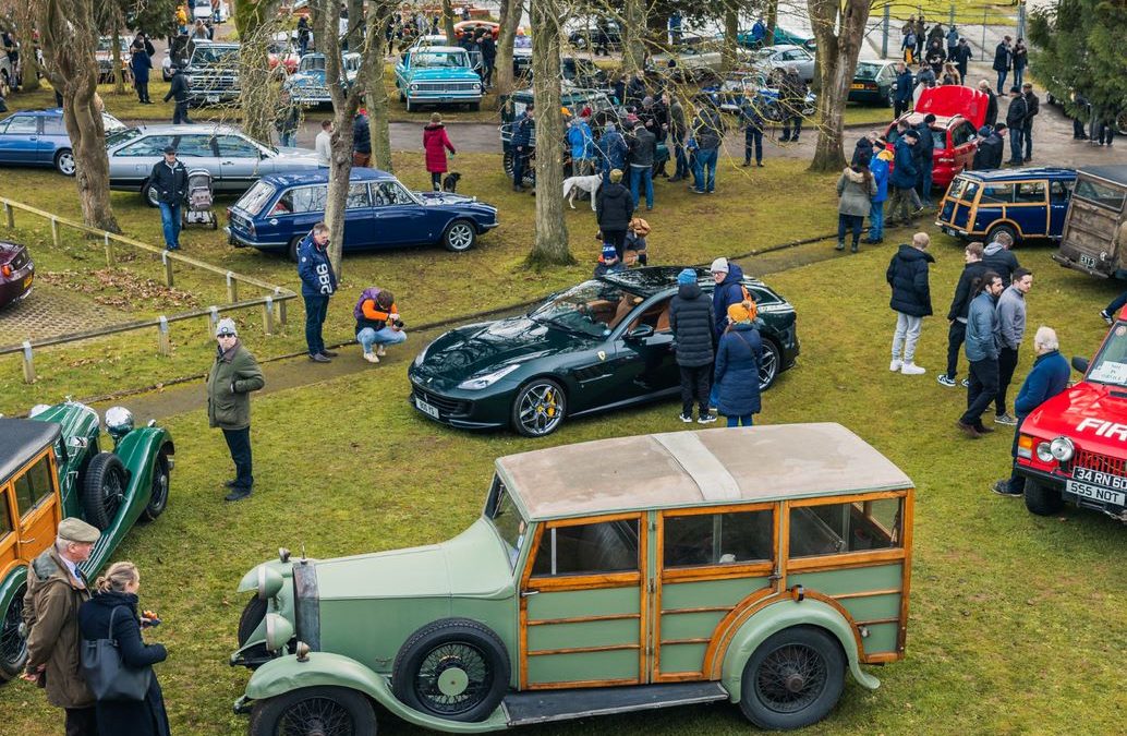 The Scramblers kick off a year of Scrambling at Bicester Heritage
