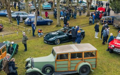 The Scramblers kick off a year of Scrambling at Bicester Heritage